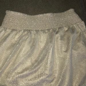 Gap gold high waisted skirt